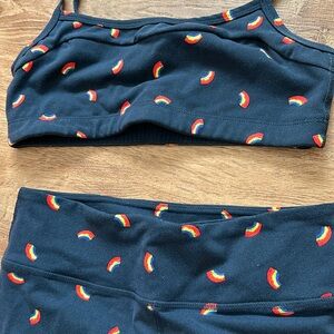 American apparel 🌈 rainbow leggings